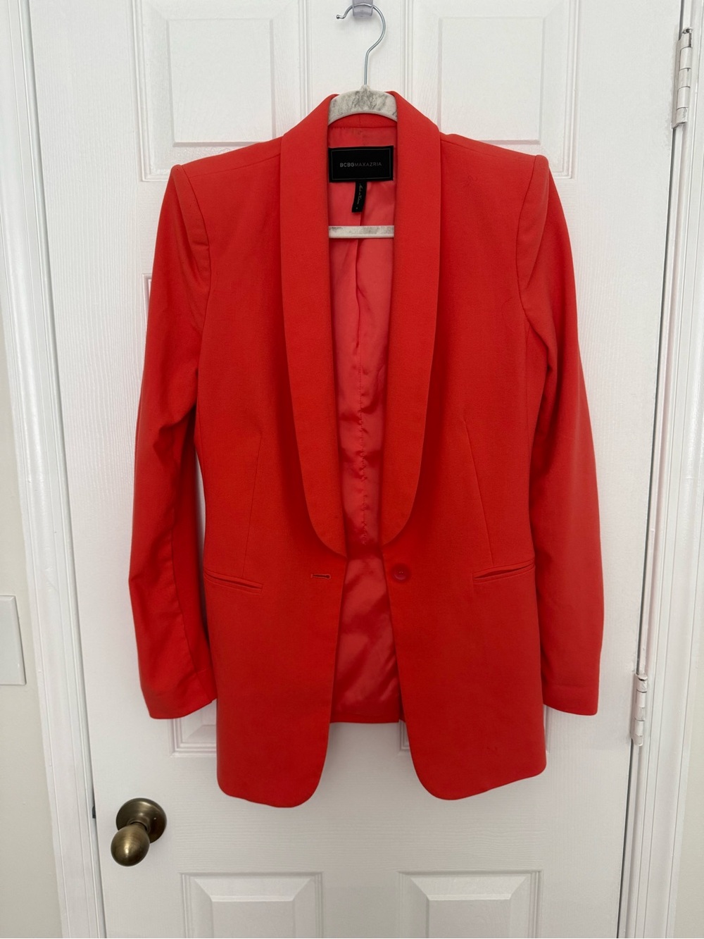 BCBGMaxAzria Scarlet Shawl Collar Blazer
